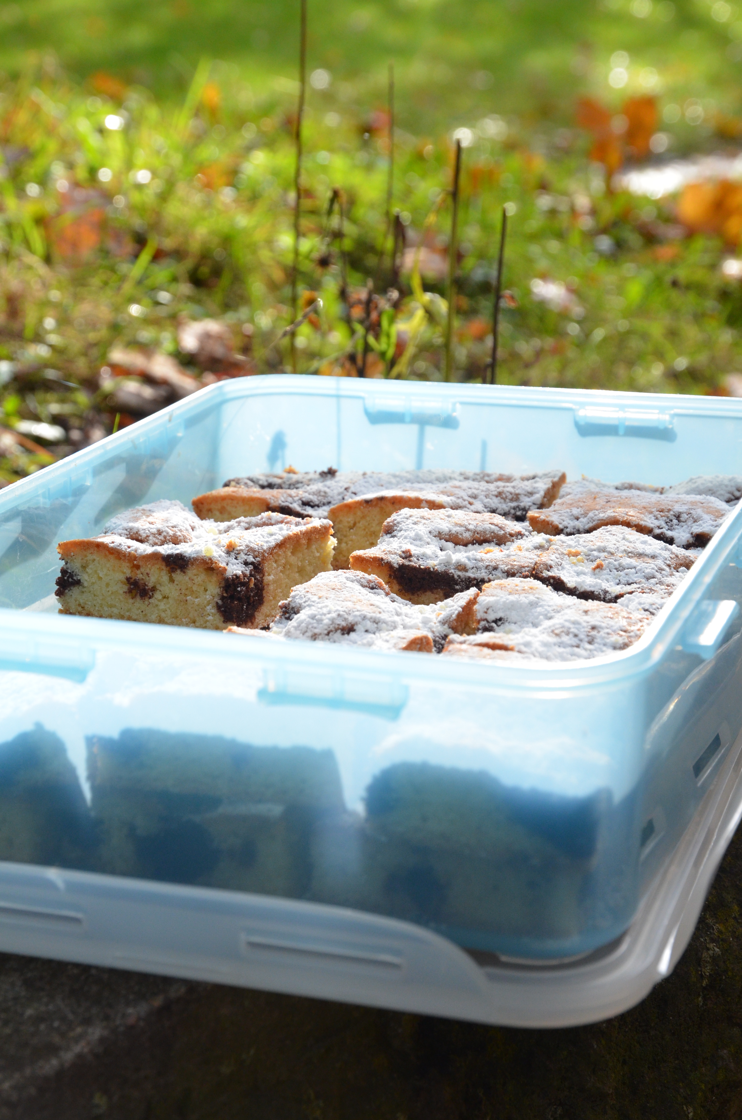 Versunkener Streuselkuchen